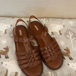 Melissa Light brown Jelly Sandals